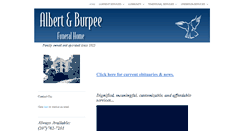Desktop Screenshot of albert-burpee.com